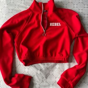 Crop Top Long Sleeves